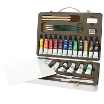 Estuche Metálico 17 buizen Acrílicos Studio Pebeo