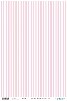 Papel de cartonaje Mini vichy rosa bebé Papiery ForYou 32x45cm
