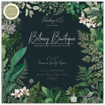 Craft Consortium Botany Boutique Paper Pad 15x15cm