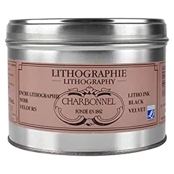 Tinta Litográfica Preta A Monter Lefranc e Burgeois 800ml