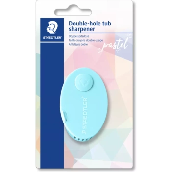 Afilapuntas Doble con Depósito Verde Pastel Staedtler