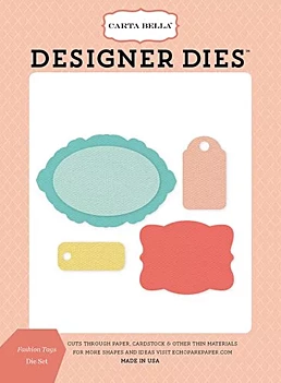 SUPER DEAL **40%** Carta Bella Dies Fashion Tags