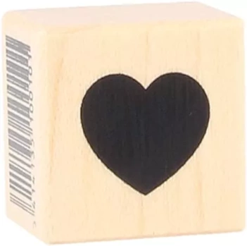 Artemio Wooden Stamp Small Heart 