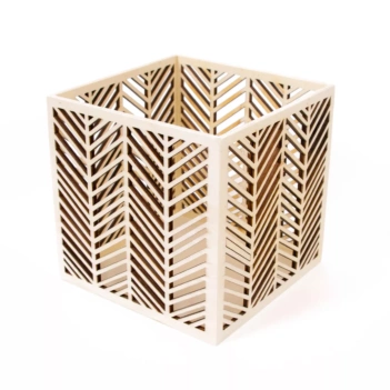 Artemio Boho Spike wooden cube