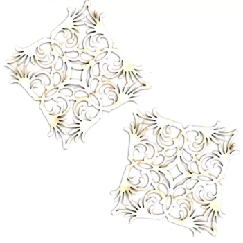 Silueta de cartón Set de filigranas Dayka