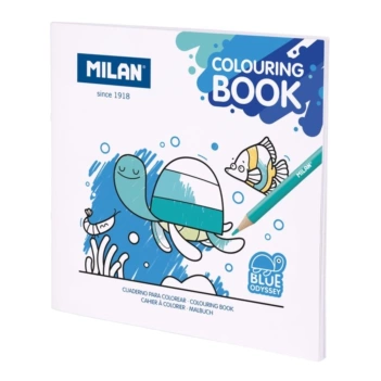 Blue odyssey Milan colouring book