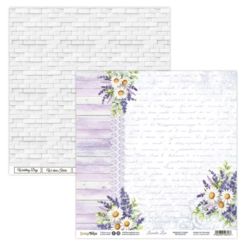 Papel 02 Lavender Love Scrap Boys 30x30cm