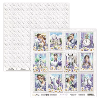 Papel 06 Lavender Love Scrap Boys 30x30cm