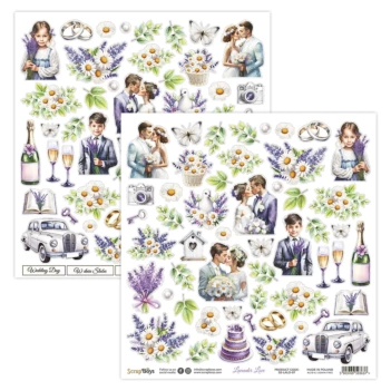 Die-cuts Lavender Love Scrap Boys