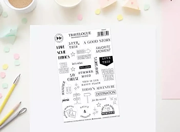 Set de scrapbooking Let's Relax Studio Forty 30x30cm