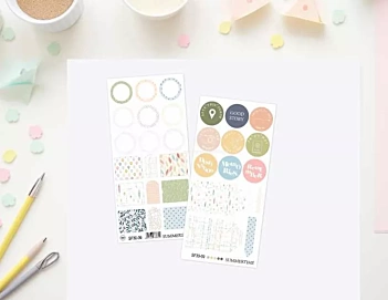 Die-cuts Summertime Let's Relax Studio Forty