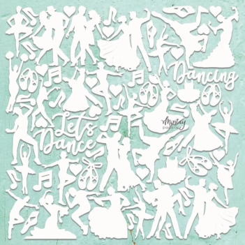 Mintay Die-Cuts Chipboard Dance 