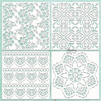 Die-Cuts Chipboard Pattern 2 Mintay