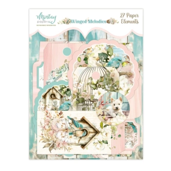 Elementy Die-Cuts Elements Winged Melodies Mintay
