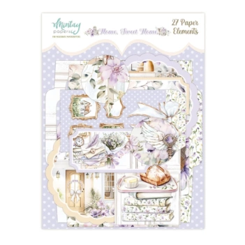 Die-Cuts Paper Elements Home, Sweet Home Mintay