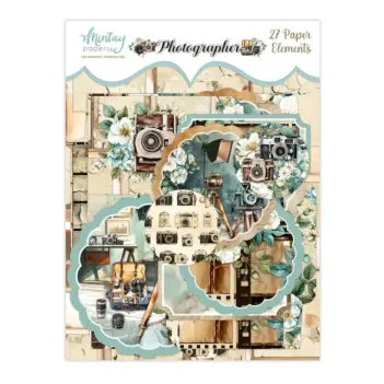 Die-Cuts Paper Elements Photographer Mintay