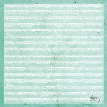 Mintay Paper Vellum Music 30x30cm