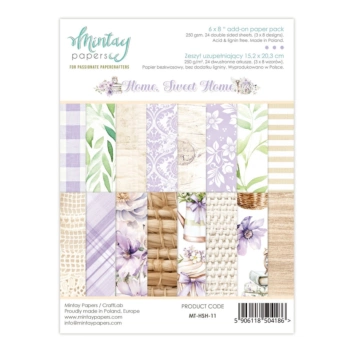 Kit de scrapbooking Home, Sweet Home Mintay 15x20cm