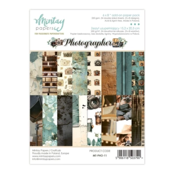 Mintay Phtographer Scrapbookingset 15x20cm