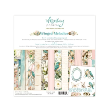Set de scrapbooking Winged Melodies Mintay 20x20cm