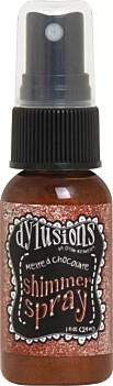 Tinta Dylusions Shimmer en Spray Melted Chocolate Dyan Reaveley

