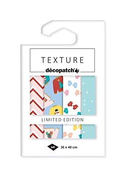Decopatch Texture Papierset 30x40cm