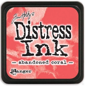 Tinta MINI Distress Abandoned Coral. Tim Holtz