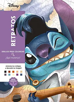 Dibujos para colorear, ¡qué misterio! Retratos Hachette Espagnol