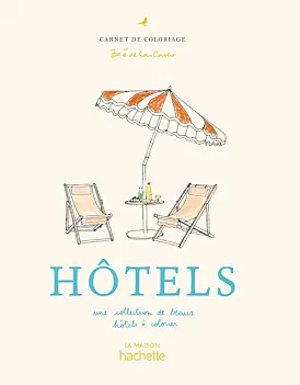 Malbuch Hôtels Zoé de Las Cases (auf Französisch)