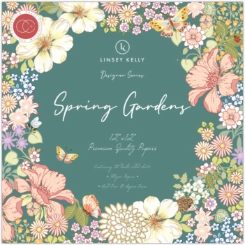 Spring Gardens Craft Consortium plakboekset 30x30cm
