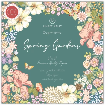 Set de scrapbooking Spring Gardens Craft Consortium 15x15cm