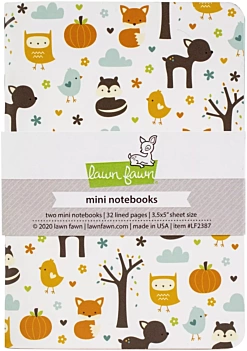 Mini zeszyty Into The Woods Lawn Fawn