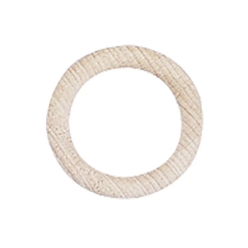 Set 4 Anillos de Madera Rayher 5,5cm