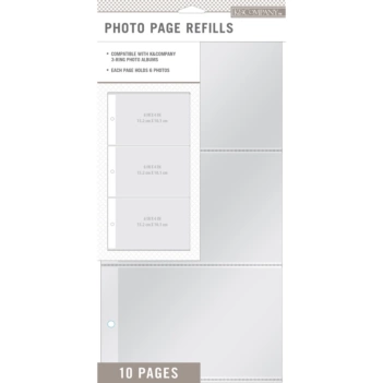 SUPER AANBIEDING **40%** K and Company 12"x6" Album Hoesjes Set