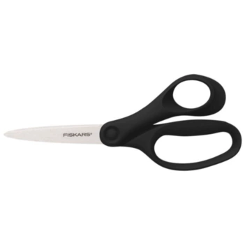 Fiskars Schaar School Zwart 18cm