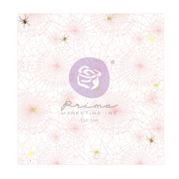 Acetato Spooky Webs Magic Spell Frank Garcia Prima 30x30cm
