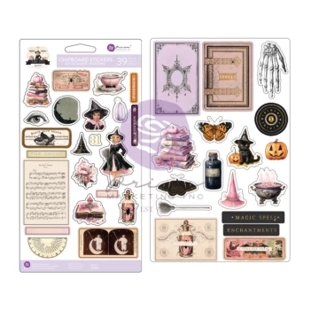 Chipboard Stickers Magic Spell Frank Garcia Prima