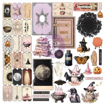 Die-Cuts Ephemera Bewitching Magic Spell Frank García Prima