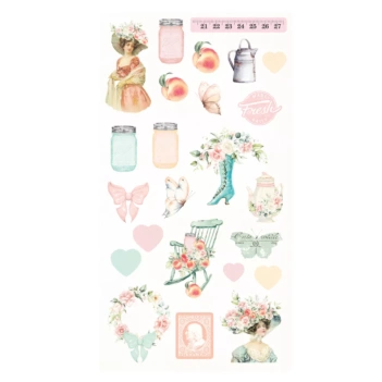 Prima Frank García Peach Tea Puffy Stickers