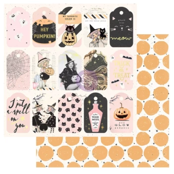 Prima Frank Garcia Pumpkin Spells Papierbogen Luna 30x30cm