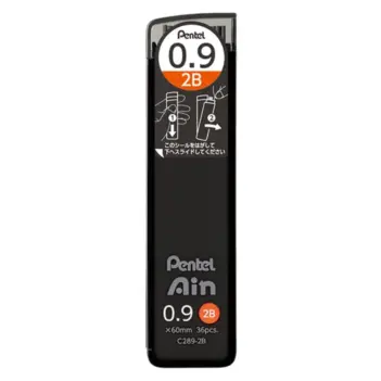 AinStein 2B Pencil Leads, Pentel, 0.9mm