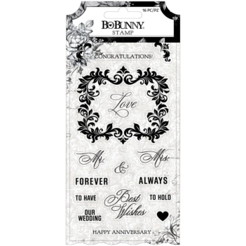 SUPER ANGEBOT **30%** Smokings und Tiaras BoBunny Clear Stempel Set