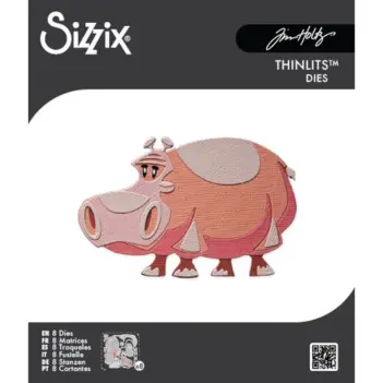 Troquel Thinlits Bernice Mini Colorize Tim Holtz Sizzix