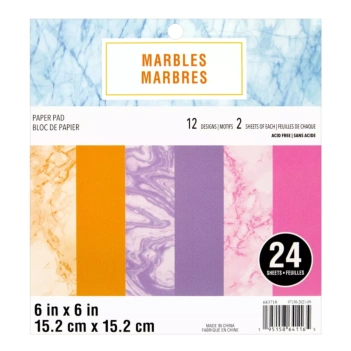 Scrapbooking Set Marbles Craft Smith 15x15cm