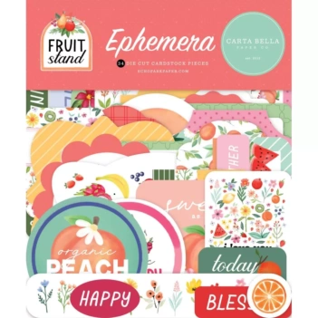 Kit de scrapbooking Fruit Stand Carta Bella 15x15cm