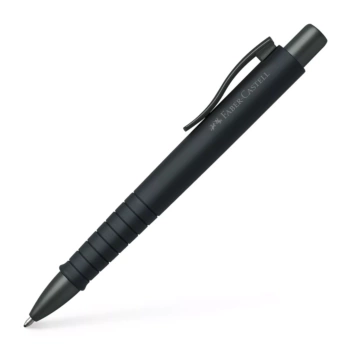 Bolígrafo All Black Poly-Ball Faber-Castell