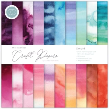 Ombre Craft Consortium scrapbooking set 20x20cm