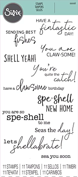 Sellos Transparentes Ocean Elements Sizzix