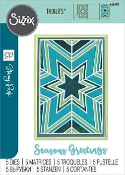 Plantilla de Stencil The View Sizzix