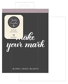 SUPER OFERTA **40%** Bloc de hojas en blanco 15x20cm Kelly Creates